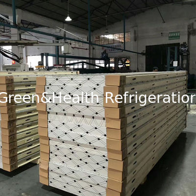 Панель сэндвича Pu для рефрижерации взгляда тимберса холодной комнаты обшивает панелями PU панели Camlock